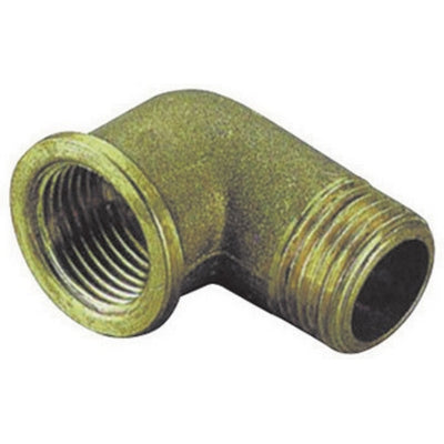 Gomito Mf In Ottone Giallo- 1/2- Tiemm- Pezzi 1