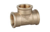 Tee Ff In Ottone Giallo Ibp- 1 1/4- Ibp- Pezzi 1