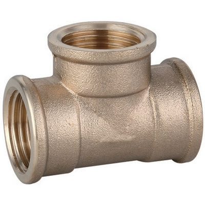 Tee Ff In Ottone Giallo Ibp- 2- Ibp- Pezzi 1