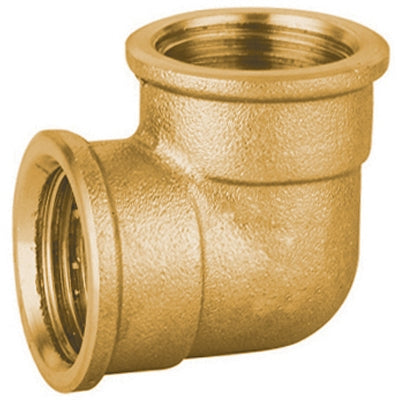 Gomito Ff In Ottone Giallo Pesante Ibp- 3/4- Ibp- Pezzi 1