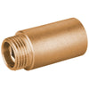 Prolunga Filettata Mf In Ottone Giallo Pesante Ibp- 3/4 X 30- Ibp- Pezzi 1