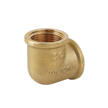 Gomito Ff In Ottone Giallo- 1- Caval- Pezzi 1