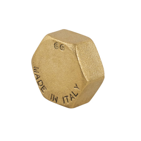 Tappo Femmina In Ottone Giallo- 11/4- Caval- Pezzi 1