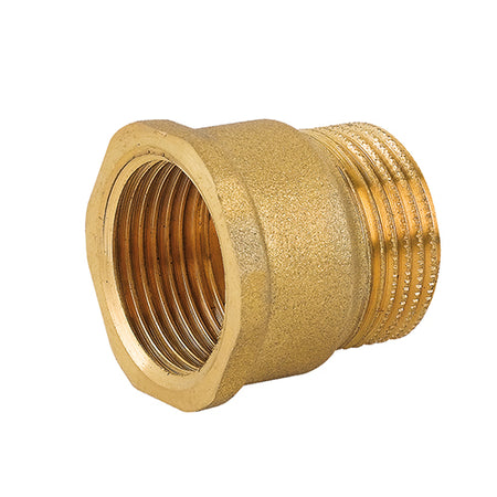 Manicotto Mf In Ottone Giallo- 11/4 X 11/4- Caval- Pezzi 1