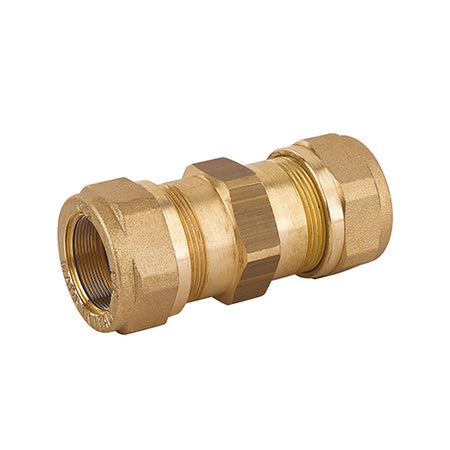 Raccordo Doppio Per Tubo Ferro- 3/8- Caval- Pezzi 1