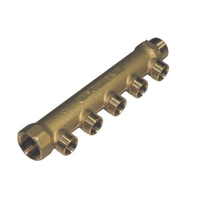 Collettore Mf Da 3/4 X 1/2 Per Ogiva Teflon- 5 Vie- Tiemm- Pezzi 1