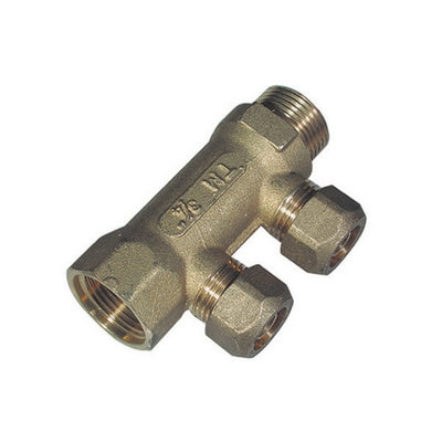 Collettore Mf Da 3/4 2 Vie Per Cobra-Pex- 15- Tiemm- Pezzi 1