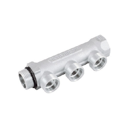 Collettore Lineare In Ottone- 3/4 2 Vie 24X19Fil D.16- Tiemm- Pezzi 1