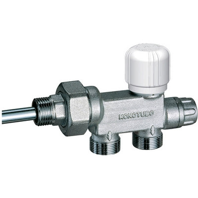 Valvola Monotubo Termostatizzabile Cromata (Far)- 3/4 X 12- Far- Pezzi 1