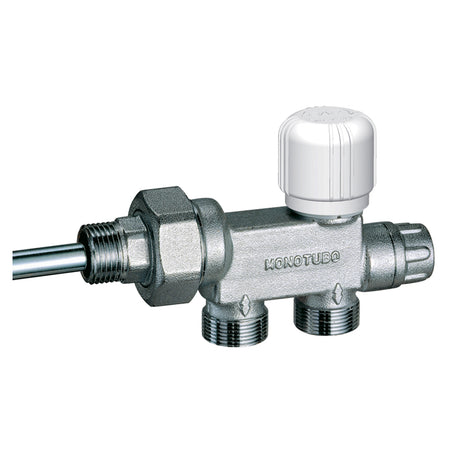 Valvola Monotubo Termostatizzabile Cromata (Far)- 3/4 X 12- Far- Pezzi 1
