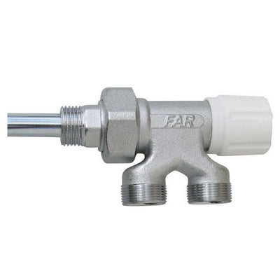 Valvola Monotubo Con Bocchettone (Far)- Diam. 1/2 X 12- Far- Pezzi 1