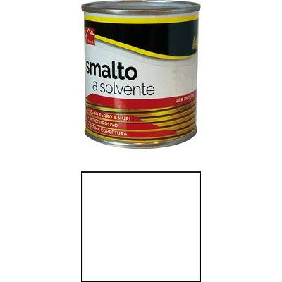 Smalto A Solvente Hand - Bianco Lucido Ral 9010 Lt 2,5- 2 Pezzi