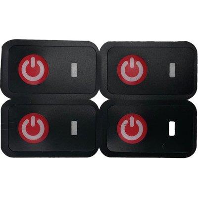 Sticker Pulsante Forbice Easycut Plus Stars N°28