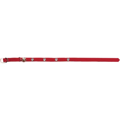 Collare Nylon Elasticizzato + Campanello - Vari Colori Cm 29,5- 3 Pezzi