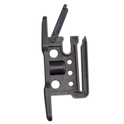 Isolatore Elettrorecinzione Piatto Ad Avvitare - X Filo +Corda + Fettuccia Max Mm 40- 25 Pezzi