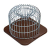 Trappola Topi Rotonda - Fondo Plastica/Acciaio Zinc Cm 12X12- 5 Pezzi