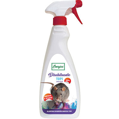 Disabituante Topi Spray Energica - Ml 500- 6 Pezzi