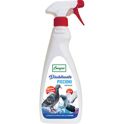 Disabituante Piccioni Spray Energica - Ml 500- 6 Pezzi