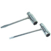 Chiave A Tubo X Candela Motore - Ex Mm 21 Ta Mm 17- 5 Pezzi