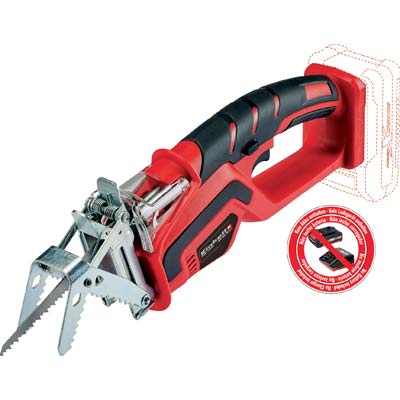 Elettrosega Batteria Gegs 18 Li Einhell Volt 18 Xchange Mm 70 Solo Corpo Macchina