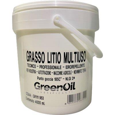 Grasso Litio - Lt 4- 2 Pezzi
