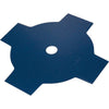 Disco X Decespugliatore Stars - Acciaio Denti 4 D.Mm 255 S.Mm 1,4- 2 Pezzi