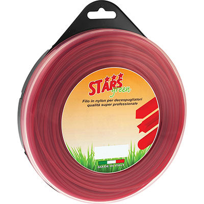 Filo X Decespugliatore Stella Corallo Stars Mm 3,0 Mt 60