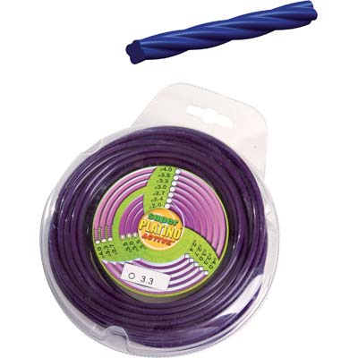 Filo X Decespugliatore Platino Ecosilent Active - Mm 3,3 Mt 15- 2 Pezzi