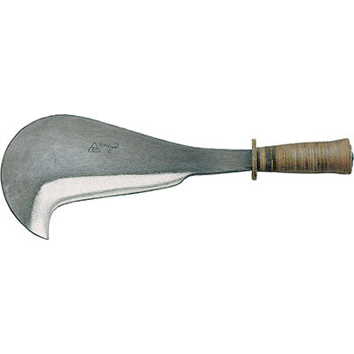 Roncola Pennata Monterotondo 116 Rinaldi Acciaio Forgiato/Cuoio Cm 29 N2