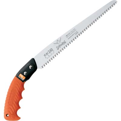 Sega Potatura Lama Dritta Pistola Gsf Samurai Gsf240Sh Cm 24/Mm 2,5 + Fondina