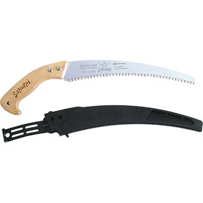 Sega Potatura Lama Curva Pistola W Samurai W330Lh Cm 33/Mm 4 + Fondina