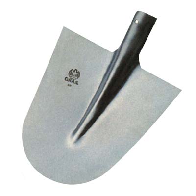 Badile Muso Bue 105 Ofas - Acciaio 105/0 Cm 25X26 Gr 900- 5 Pezzi