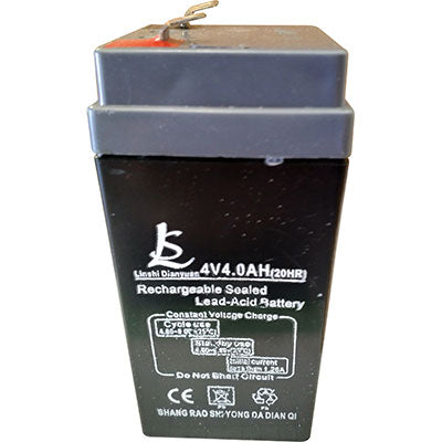 Batteria X Bilancia Bilico Digitale 420120 Pb/Acido Volt 4 Ah 4