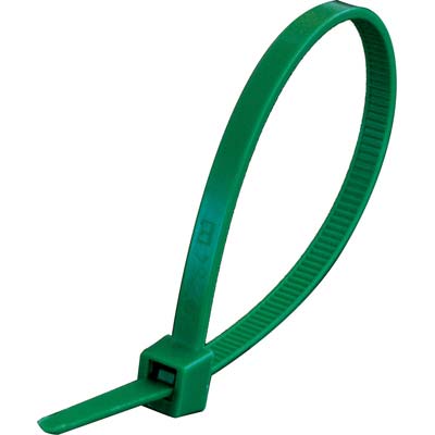 Fascetta Autobloccante Verde Hand - Nylon Mm 4,8X200 Cf=Pz 100- 5 Confezioni