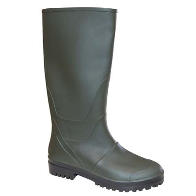 Stivale Pvc Ginocchio Carrarmato Ma-Cri - Verde 40- 1 Paia