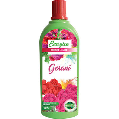 Concime Liquido Gerani Energica - Kg 1- 6 Pezzi
