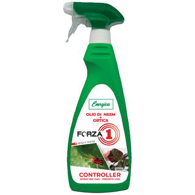 Insetticida Forza 1 Energica - Olio Neem+Ortica Ml 500- 2 Pezzi