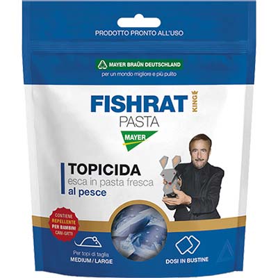 Topicida Fishrat King Mayerbraun - Pasta Al Pesce Gr 150- 36 Pezzi