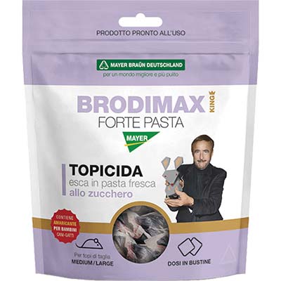 Topicida Brodimax Forte Mayerbraun - Pasta Allo Zucchero Gr 150- 36 Pezzi