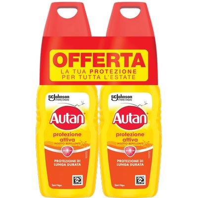 Repellente Insetti Protection Plus Pack Autan - Spray Vapo Ml 100 Cf=Pz 2- 6 Confezioni