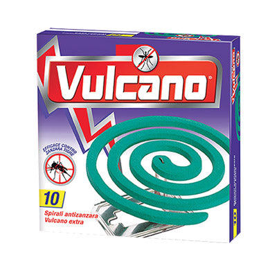 Spirale Anti Zanzare Vulcano - Cf=Pz 10- 24 Confezioni