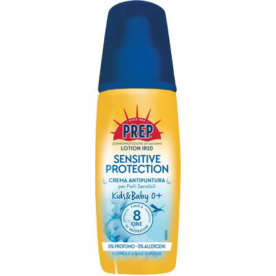 Repellente Insetti Sensitive Protection Prep - Crema Ml 100- 12 Pezzi