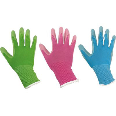 Guanto Nitrile Garden Workit - Maglia Leggera Sintetico Col. Assortito 7- 12 Paia