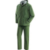 Giacca + Pantalone Impermeabile Pvc Pluvio - Verde Xl- 1 Confezioni
