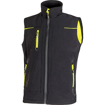 Gilet Soft Shell Universe Upower Black Carbon M