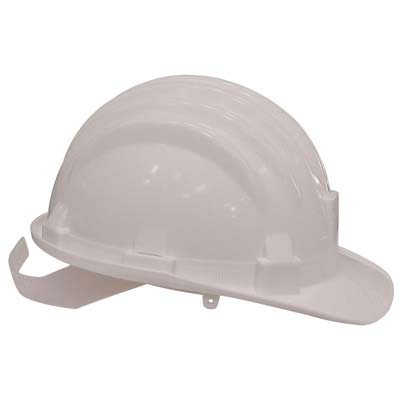 Elmetto Sicurezza - Senza Sottogola Bianco- 5 Pezzi