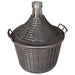 Damigiana Bocca Stretta Vestita Vetro/Plt Lt 10