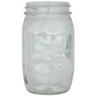 Vaso Vetro Fiocco Sole - Mm 70 Ml 500- 18 Pezzi