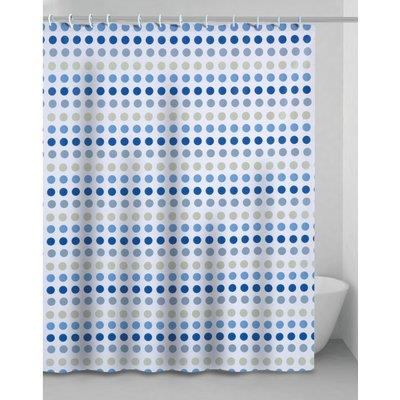 Tenda Doccia Palline In Vinile + Anelli Cm 240X200