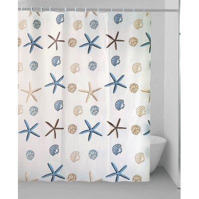 Tenda Doccia Fondale - In Vinile + Anelli Cm 120X200- 2 Pezzi